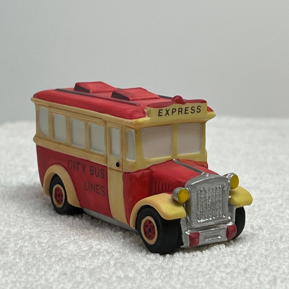 Dept 56 Transport - City Bus, Christmas in the City Loose Figurine from 1988 - Picture 2 of 8